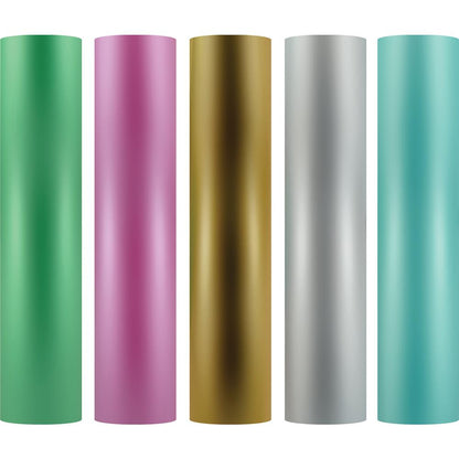 GoPress &amp; Foil-Foil Me 5pk Heat Activated / Paquete con 5 Rollos de Aluminio Reactivo Descontinuado Couture Creations