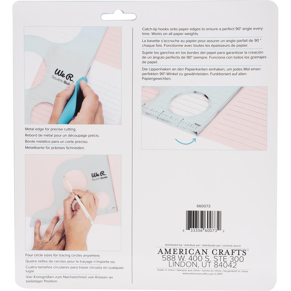 Square Guide / Guía Cuadrada Descontinuado We R Memory Keepers