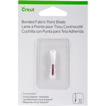 Cricut Explore Bonded Fabric Point Blade / Navaja para Telas Adheridas, Parches Navajas y cuchillas para máquinas Cricut