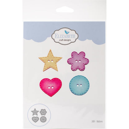 Buttons Dies / Suajes de Botones Descontinuado Elizabeth Craft Designs
