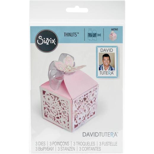 Thinlits Butterfly Favor Box Die  / Suaje de Cajita de Mariposa Descontinuado Sizzix