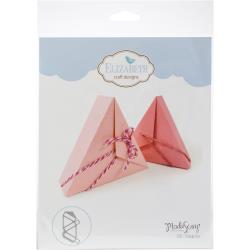Triangle Box Die / Suaje de Corte de Cajita Traingular Descontinuado Elizabeth Craft Designs