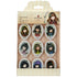 Gorjuss Mini Characters Cling Rubber Stamps / 9 Sellos de Goma de Gorjuss Descontinuado Santoro