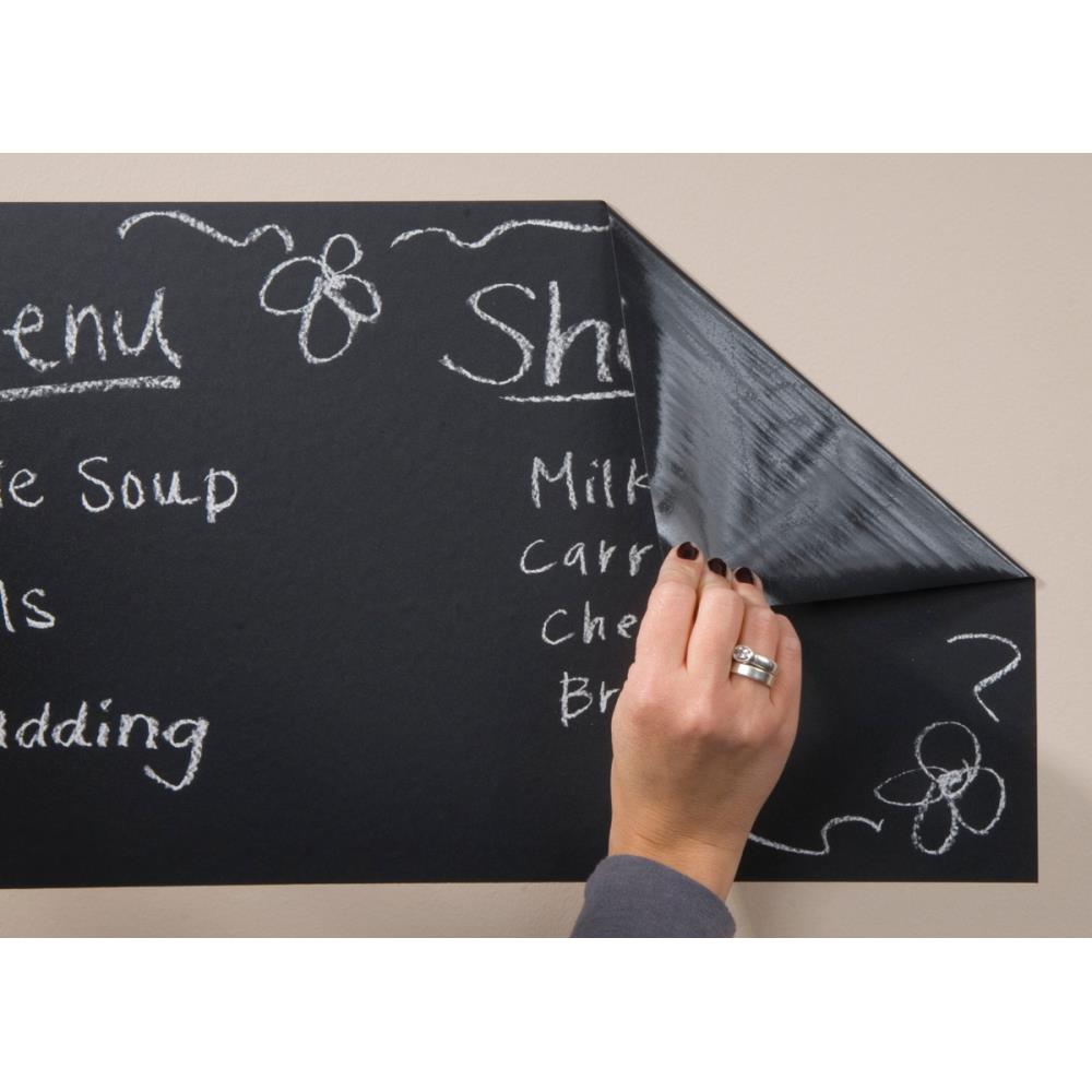 Chalkboard Adhesive Vinyl / Hoja de Vinil Adhesivo Pizarrón Descontinuado Brookie Craft