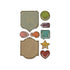 Tim Holtz Sidekick Noted Dies / Suajes de Clips Sidekick Descontinuado Sizzix