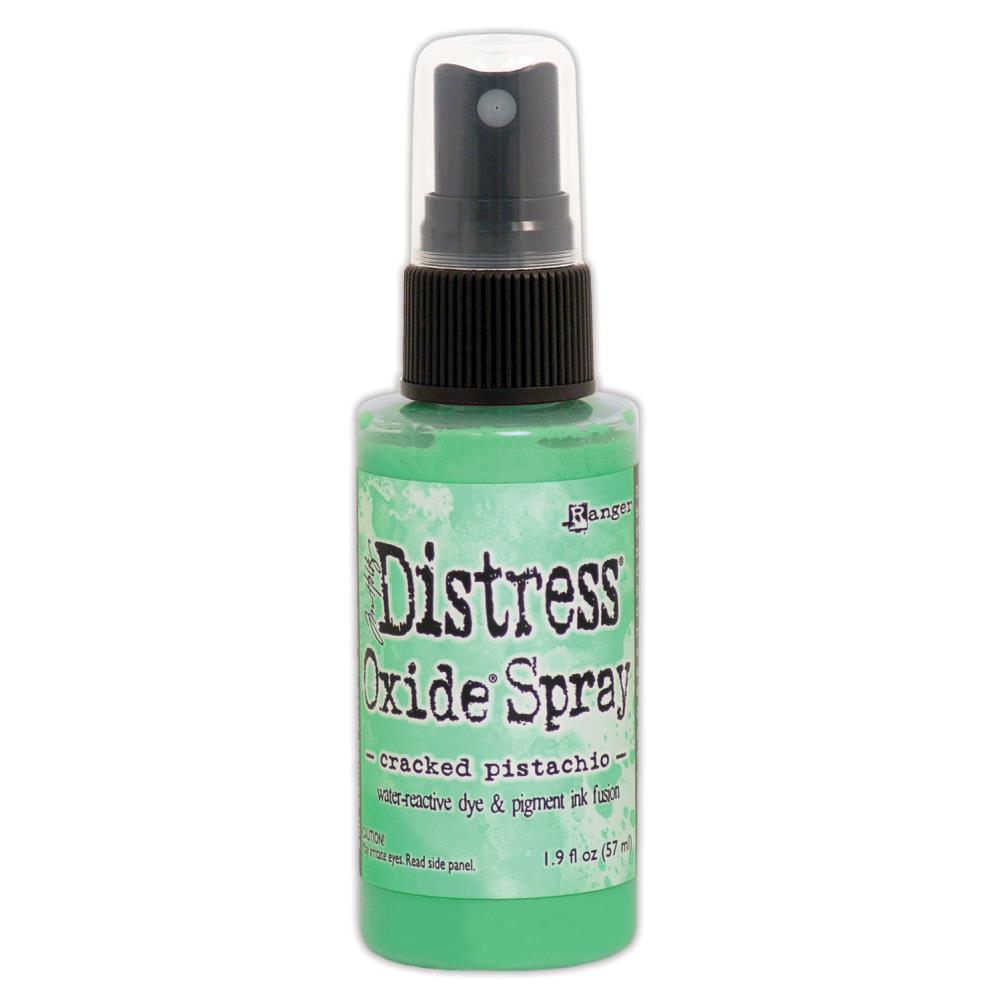 Distress Oxide Spray Cracked Pistachio / Tinta en Spray Pistache Pintura y Medios Mixtos Ranger