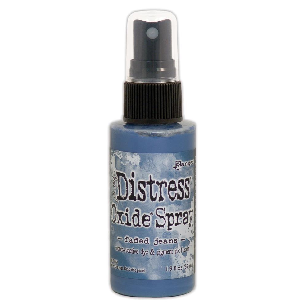 Distress Oxide Spray Faded Jeans / Tinta en Spray Azul Pintura y Medios Mixtos Ranger