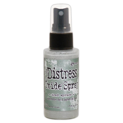 Distress Oxide Spray Iced Spruce / Tinta en Spray Escarchado Pintura y Medios Mixtos Ranger