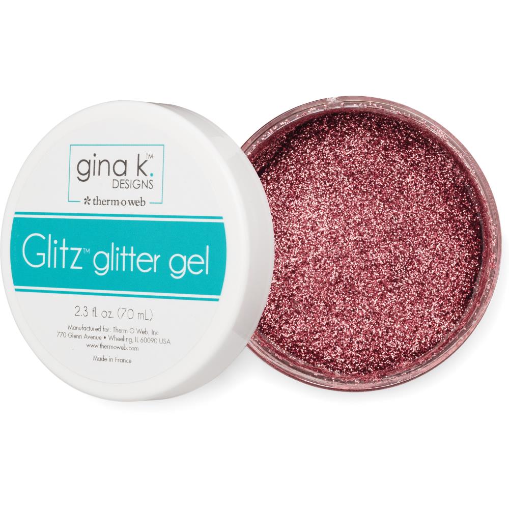 Gina K Designs Glitz Glitter Gel Bubblegum / Gel Diamantina Chicle