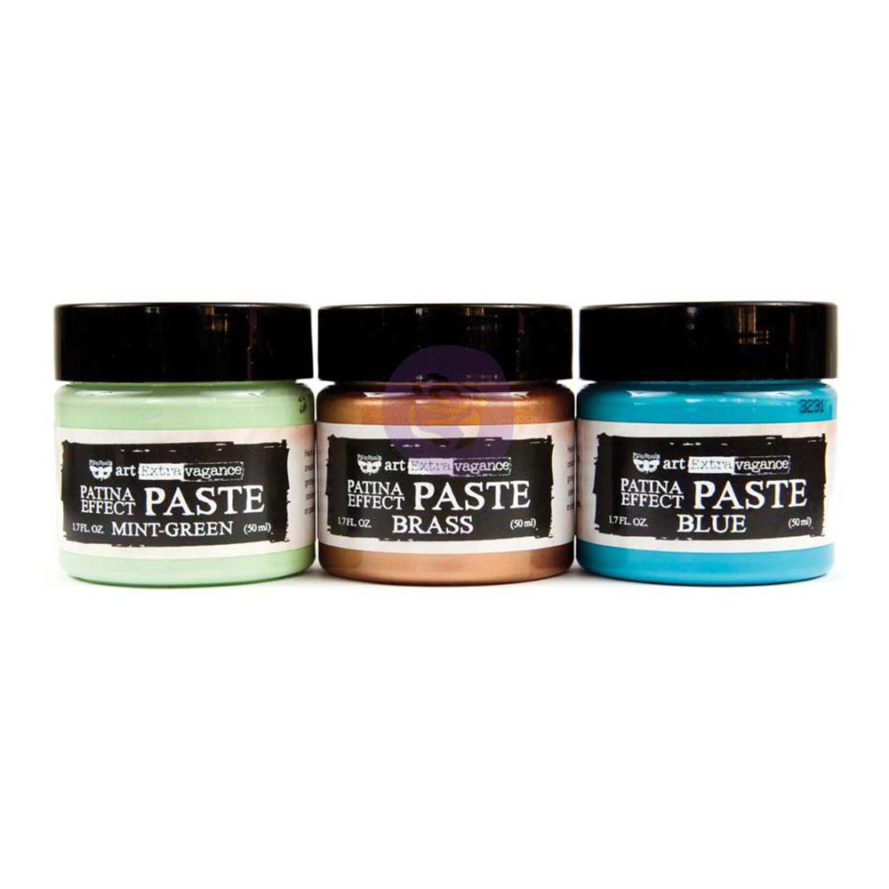 Art Extravagance Patina Effect Paste Set / Pasta para Efecto Patinado Descontinuado Prima Marketing