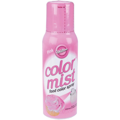 Color Mist Food Color Spray Pink / Aerosol para Alimentos Rosa Repostería Wilton