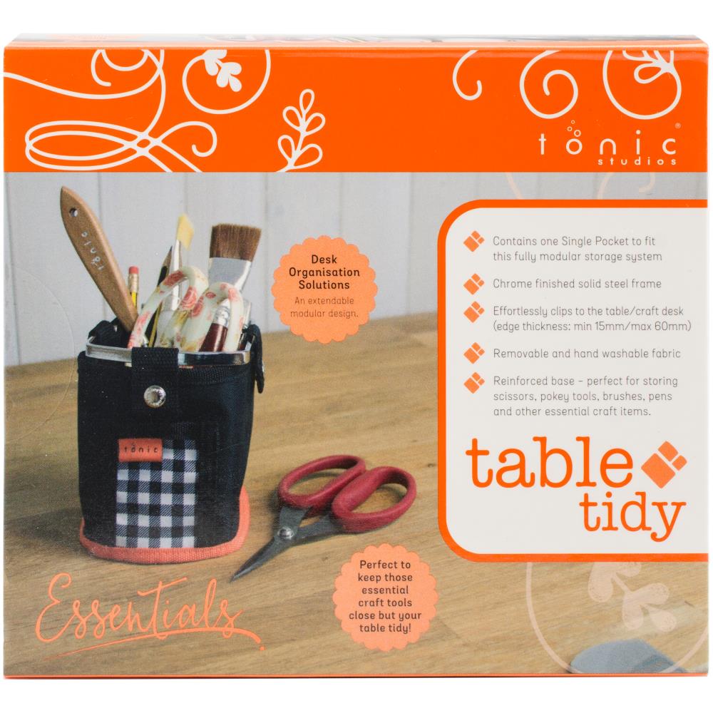 Table Tidy Single Pocket / Organizador de Mesa Almacenamiento y Organización Tonic Studios