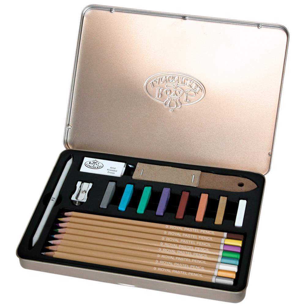 Pastel Painting Art Set  / Set de Arte para Pintar al Pastel 21 piezas Pastel Royal Langnickel