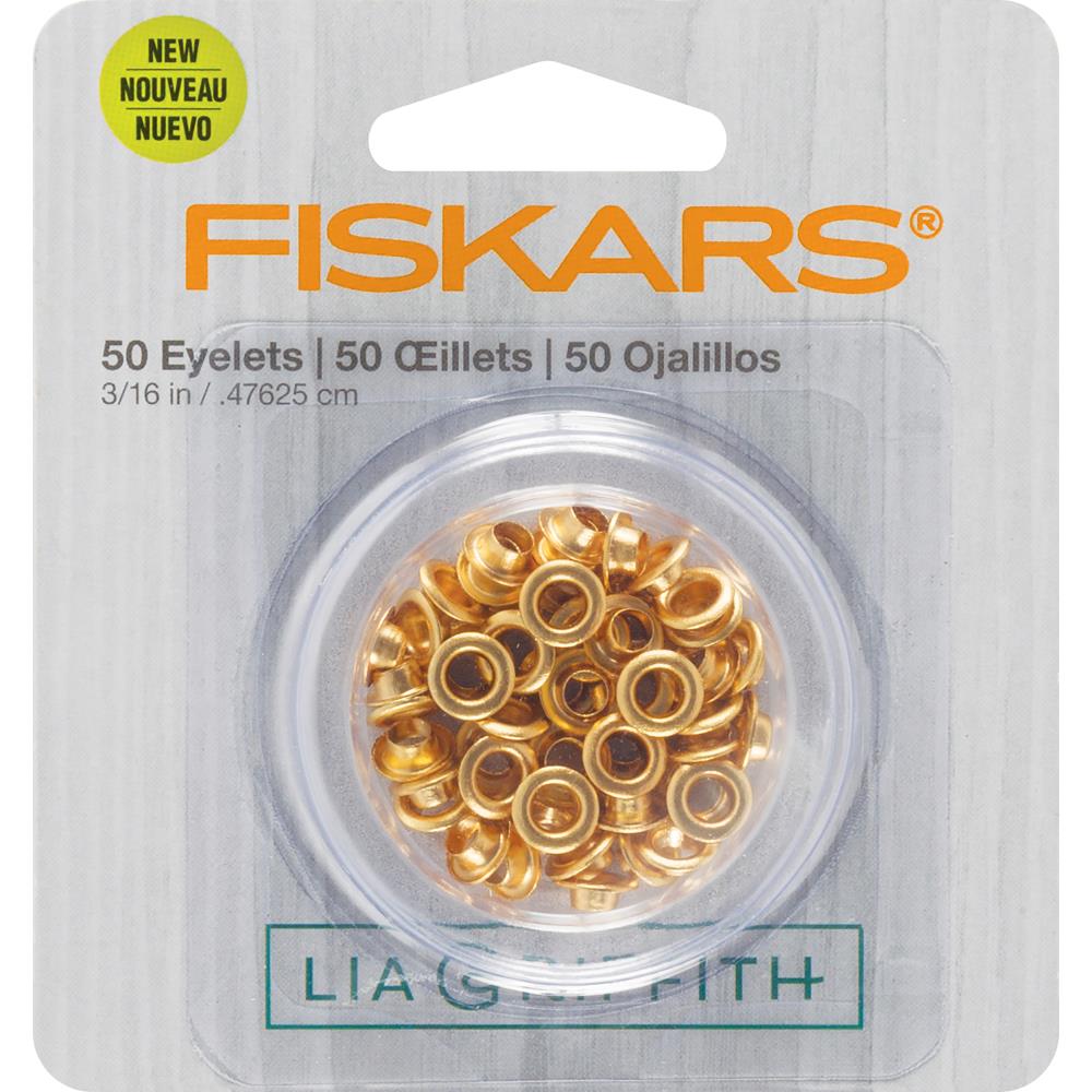 Lia Griffith Eyelets Gold / Ojillos Dorados Eyelets, Ojilos American Crafts