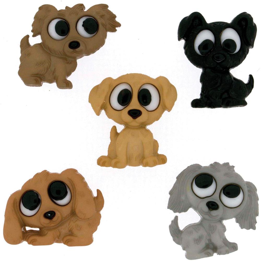 Playful Puppies Embellishments / Adornos de Perritos Descontinuado Dress It Up