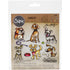 Tim Holtz Framelits Dies Crazy Dogs / Suajes de Perros Locos Dados de Corte / Suajes / Troqueles Sizzix