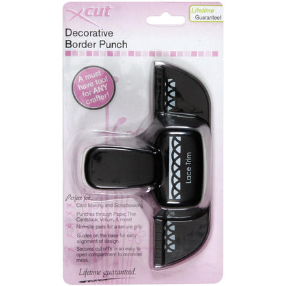 Border Punch Lace Trim / Perforadora de Borde de Encaje Descontinuado XCut