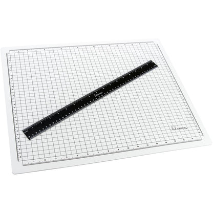 Heidi Swapp Magnetic Cutting Mat &amp; Ruler / Base De Corte Magnética con Regla 45.7X35 Cm Descontinuado Heidi Swapp