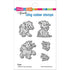 Puppy Playmates Cling Stamps / Sellos de Cachorros Descontinuado Stampendous