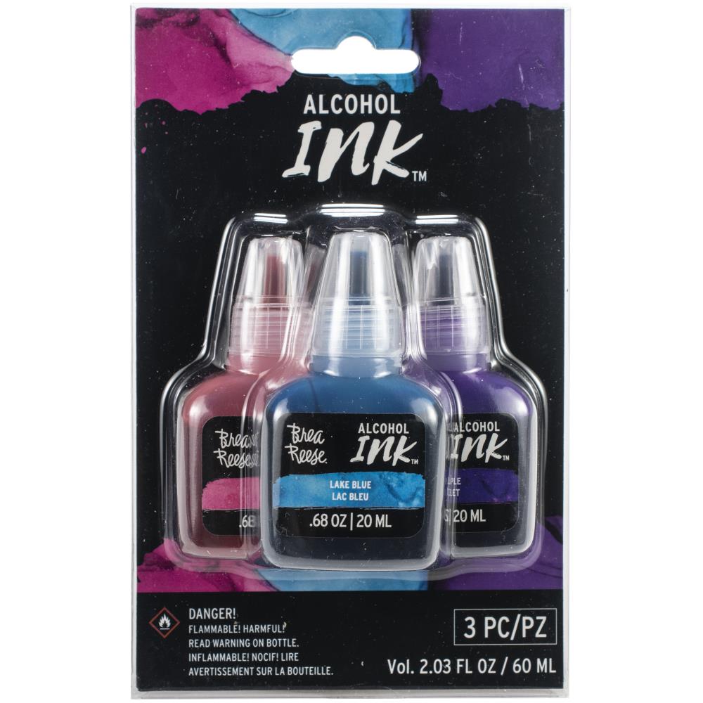 Brea Reese Alcohol Inks 3 Pk / 3 Tintas al Alcohol Set 3 Tintas al Alcohol Brea Reese