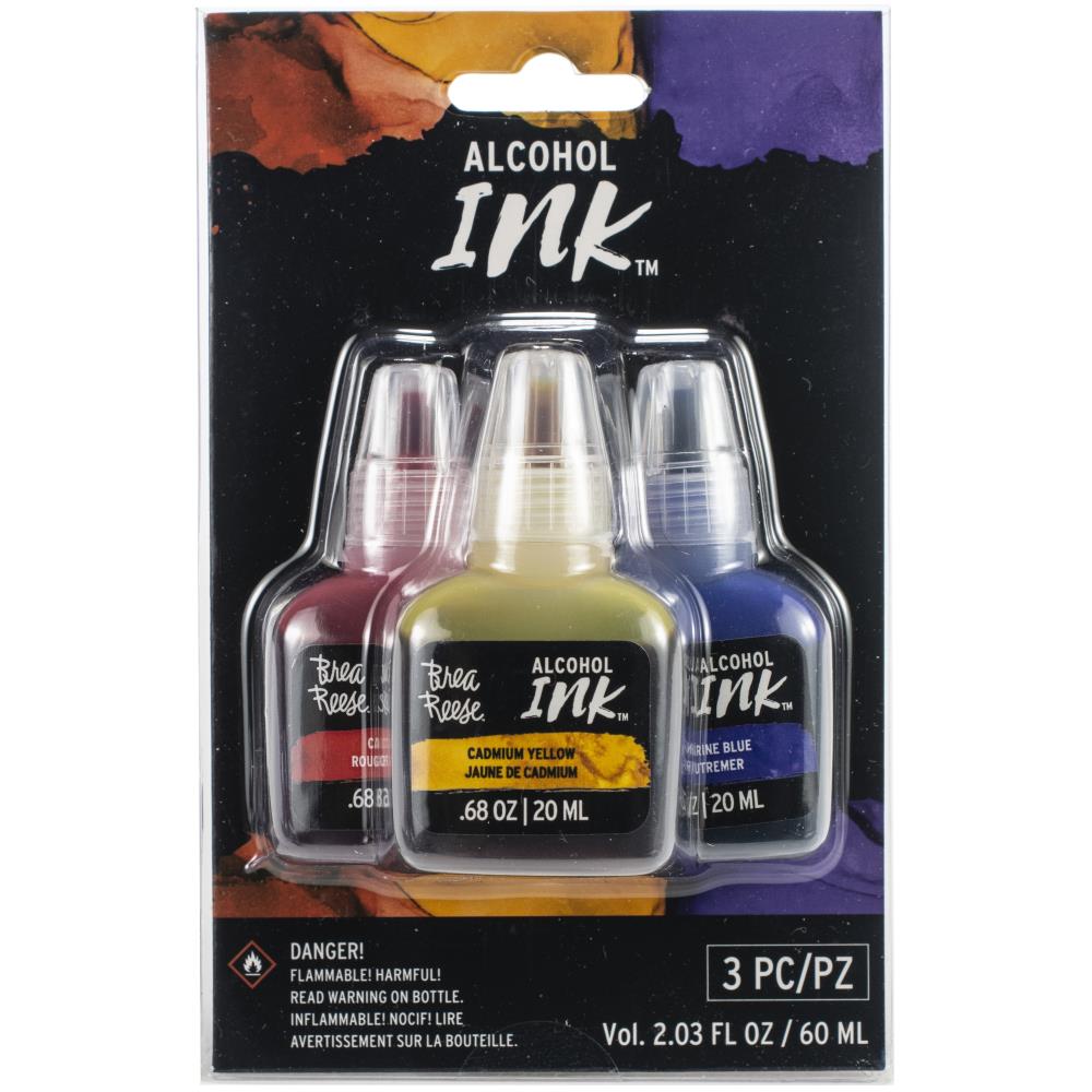 Brea Reese Alcohol Inks 3 Pk / 3 Tintas al Alcohol Set 1 Tintas al Alcohol Brea Reese