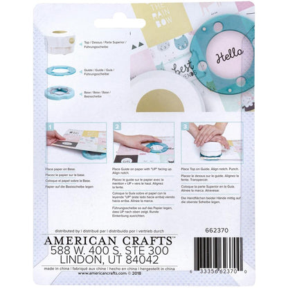 Clear Cut Punch 1" Star / Perforadora de Estrella de 2.54 cm Perforadoras We R Memory Keepers
