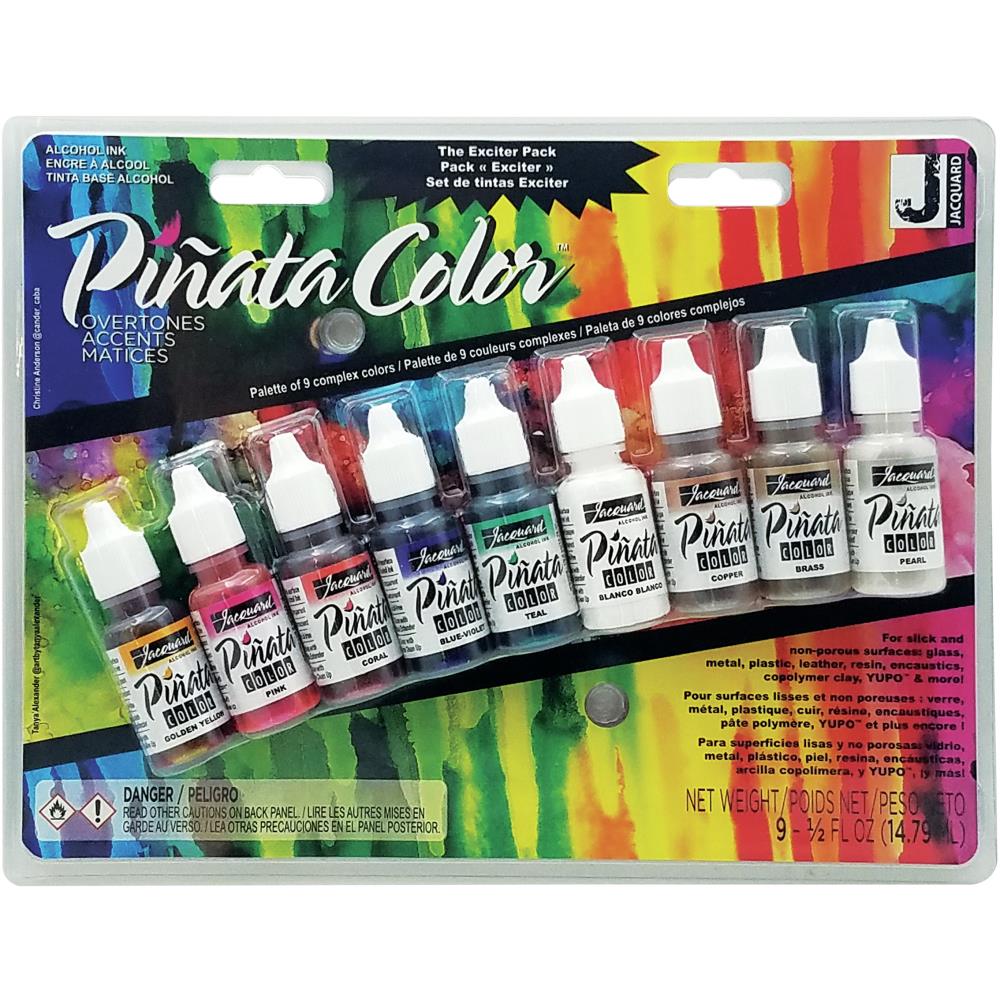 Piñata Overtones Exciter Pack  / Set de Pinturas al Alcohol Armónico Tintas al Alcohol Jacquard