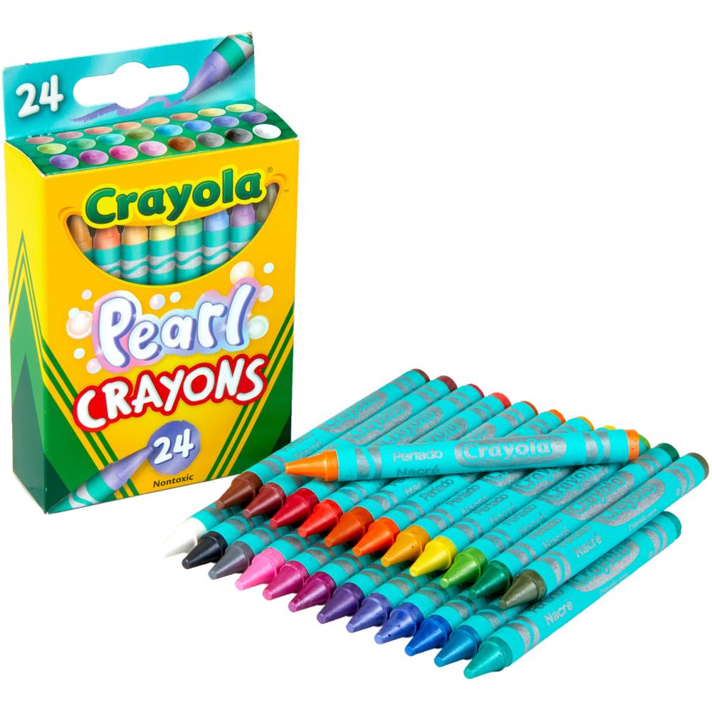 Pearl Crayons / Crayones Aperlados Manualidades para Niños Crayola