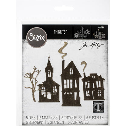 Thinlits Die Set Ghost Town / Suajes de Pueblo Fantasma Descontinuado Sizzix