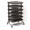 Project Cart w 6 Removable Trays / Carrito de Trabajo Organizador