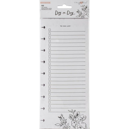 Day to Day Shopping &amp; To-Do List Notepad / Notas Dia a Dia y Lista de Compras Agendas y Journals Crate Paper