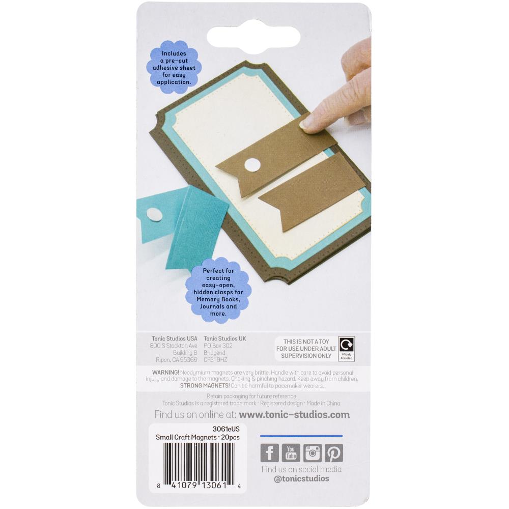 Small Craft Magnets  / 20 Imanes Imanes Tonic Studios