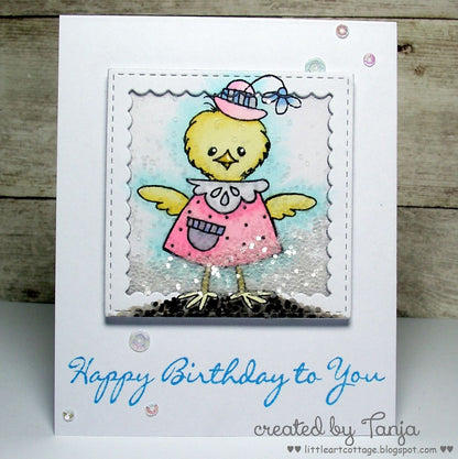 Clear Stamps Spring Short Stack / Sellos de Polímero Animales Descontinuado Stampendous