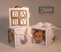 New Baby Stamps Set / Sellos de Polímero bebé Descontinuado Crafter&