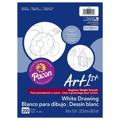 Ucreate Drawing Paper / Block de Papel para Dibujo Papel para Arte Pacon