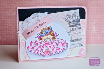 Ballerina Stamp / Sello de Bailarina Descontinuado Crafter&