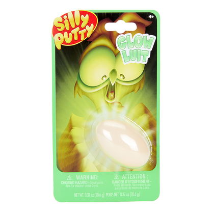 Silly Putty Glow in the Dark / Boligoma Brilla en la Oscuridad Fiestas Silly Putty