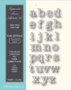 Typewriter Lowercase Alphabet Die / Suaje de Corte Alfabeto Minúsculas