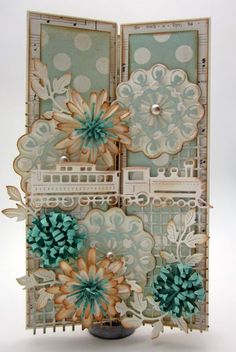 Kissimee Doily w Angel Wing Die / Suaje de Blonda con Corazones Dados de Corte / Suajes / Troqueles Cheery Lynn Designs