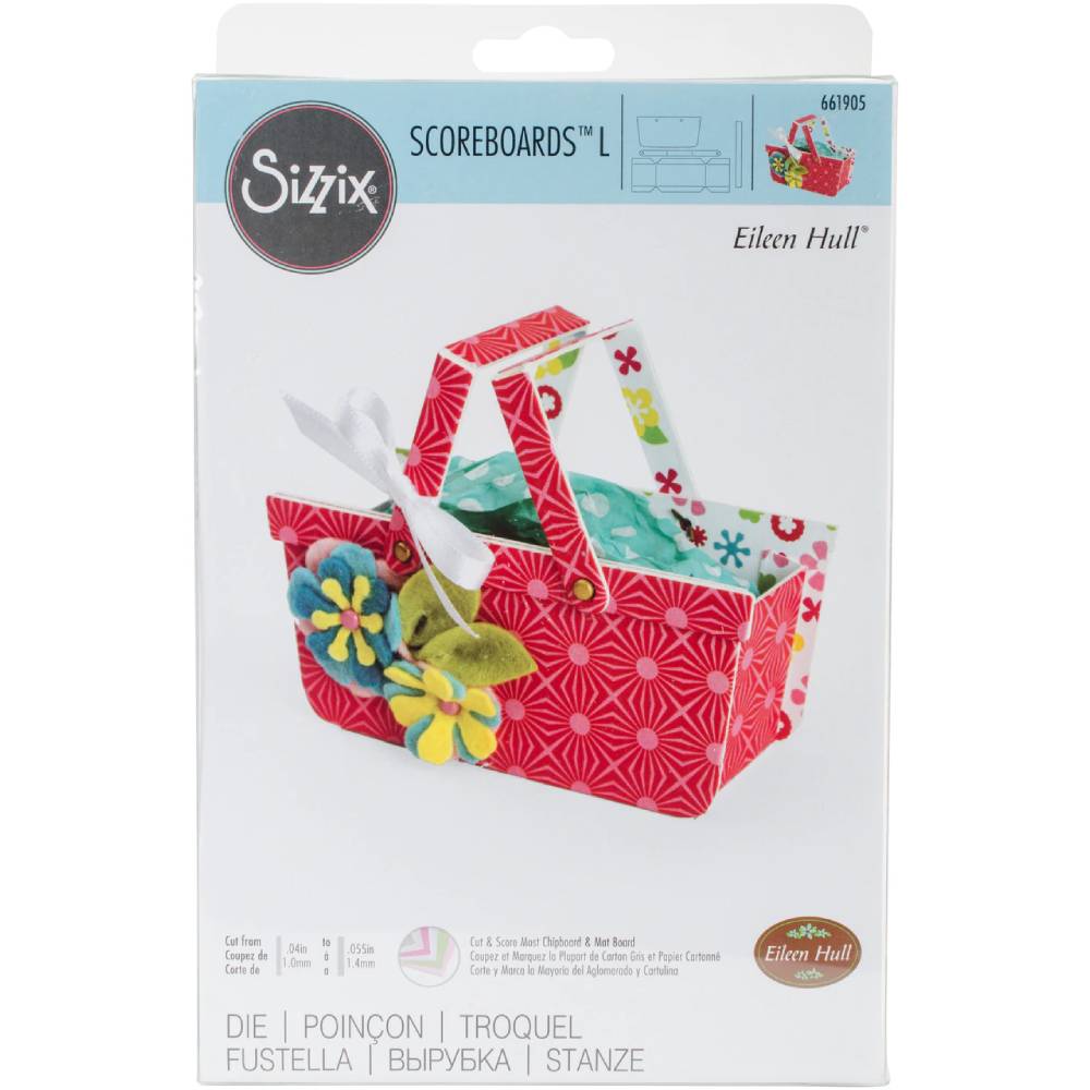 Scoreboards Large Basket / Suaje De Cesta Descontinuado Sizzix