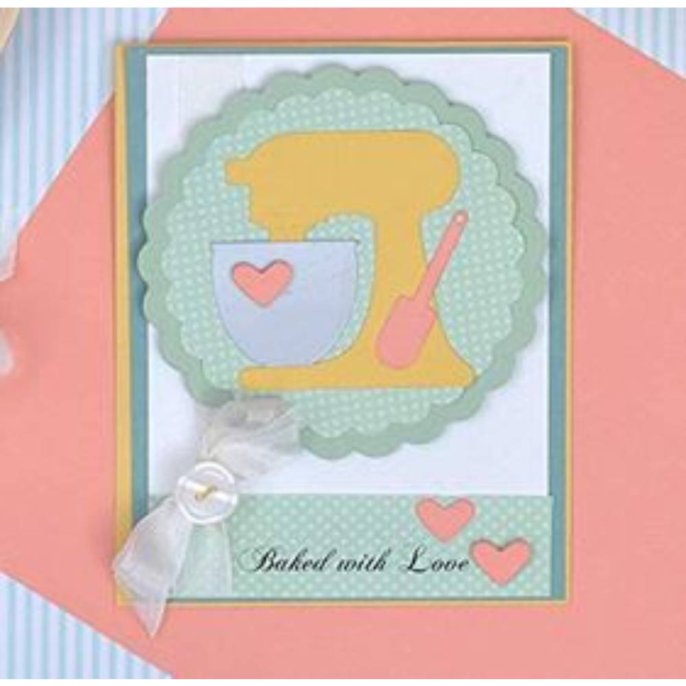 Thinlits Die Kitchen Set / Suajes de Accesorios de Cocina Dados de Corte / Suajes / Troqueles Sizzix