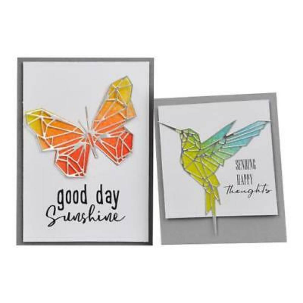 Thinlits Geo Springtime Die / Suajes Silueta de Animales de Primavera Descontinuado Sizzix