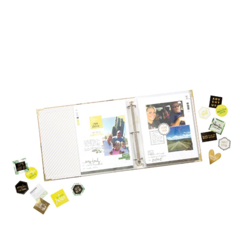 Storyline2 D-Ring Album / Álbum Floral de Anillos Albumes Heidi Swapp