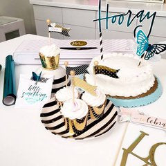 Cupcake Wraps and Toppers / Cubre Cupcakes Minc Descontinuado Heidi Swapp