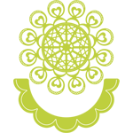 Kissimee Doily w Angel Wing Die / Suaje de Blonda con Corazones Dados de Corte / Suajes / Troqueles Cheery Lynn Designs