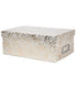 Gold Rose Foil Box / Caja Organizadora Decorada de Rosas Doradas Organizadores DCWV