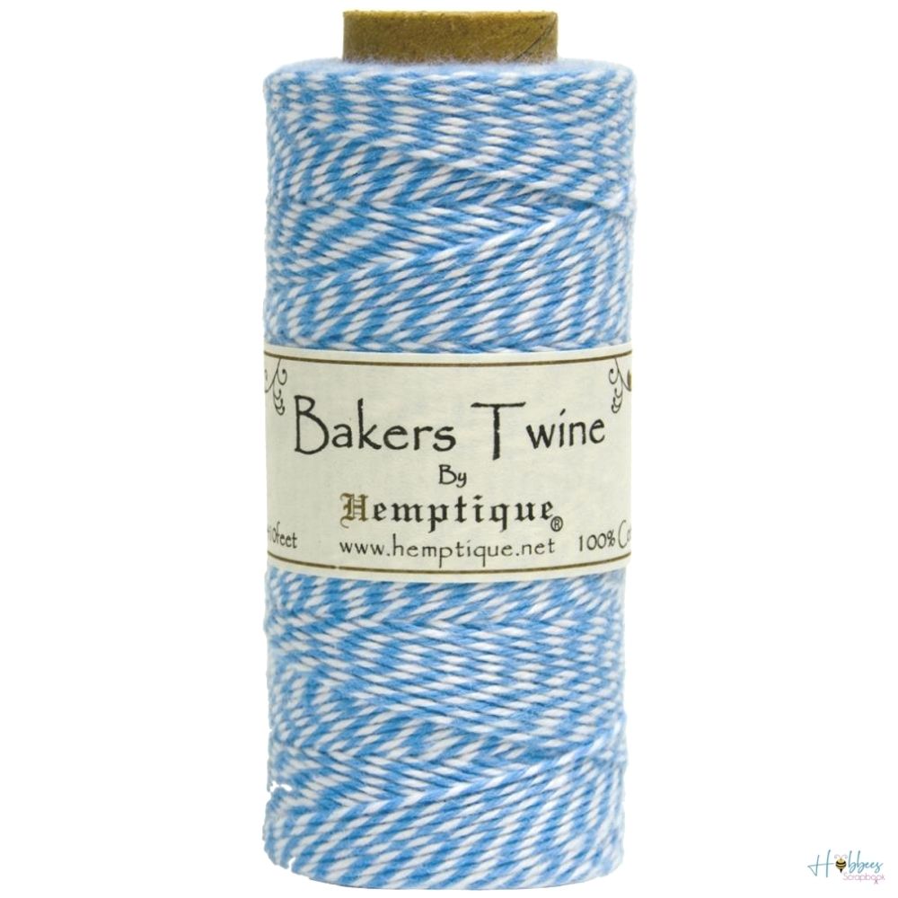Baker's Twine Spool Blue & White / Hilo Twine Azul y Blanco