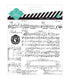 Mixed Media Clear Stamps  / Sellos de Polímero Musicales Descontinuado Heidi Swapp
