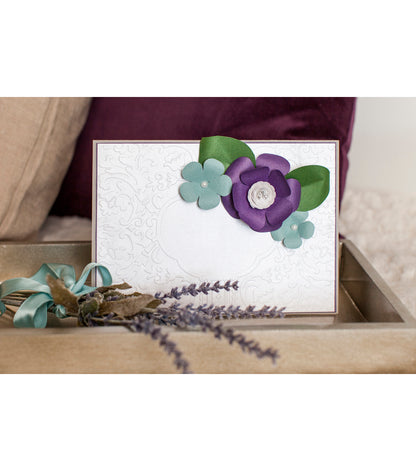 Baroque Vine Frame Embossing Folder / Folder de Grabado Barroco Descontinuado Cricut