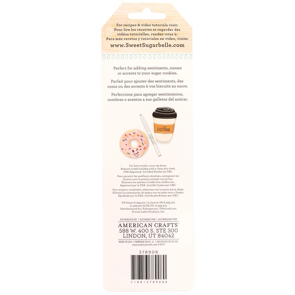 Food Safe Template Markers / 3 Marcadores de Tinta Comestible Repostería Sugarbelle